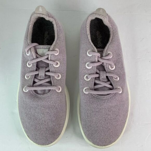 Allbirds Tree Runners Lavender Purple Thermoregulating Women Sneakers Sz W10 - Picture 2 of 9